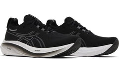 Asics Gel Nimbus 26 4E Wide "أسود رمادي جرافيتي"