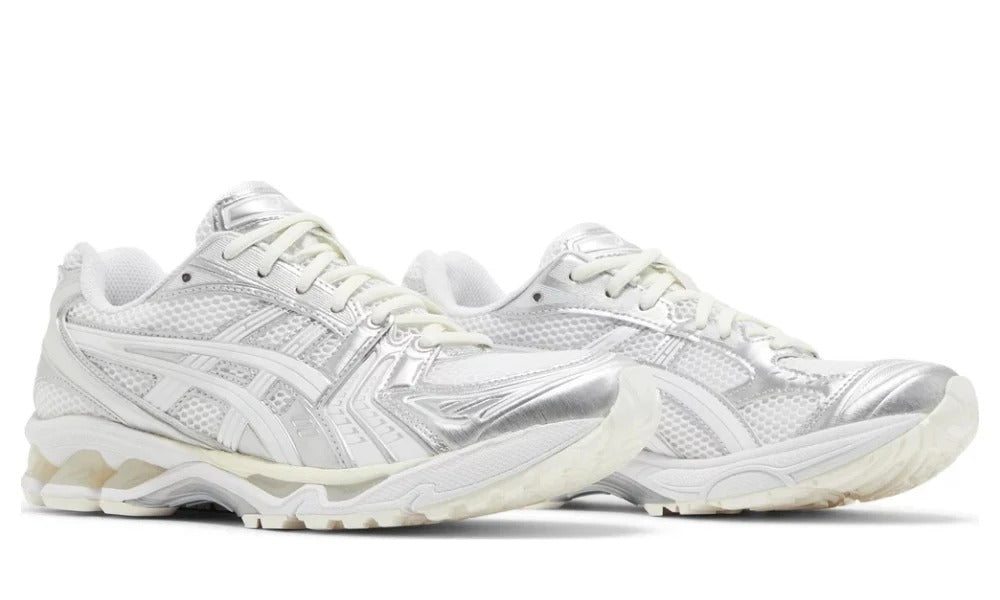 JJJJound x Asics Gel Kayano 14 "فضي أبيض"