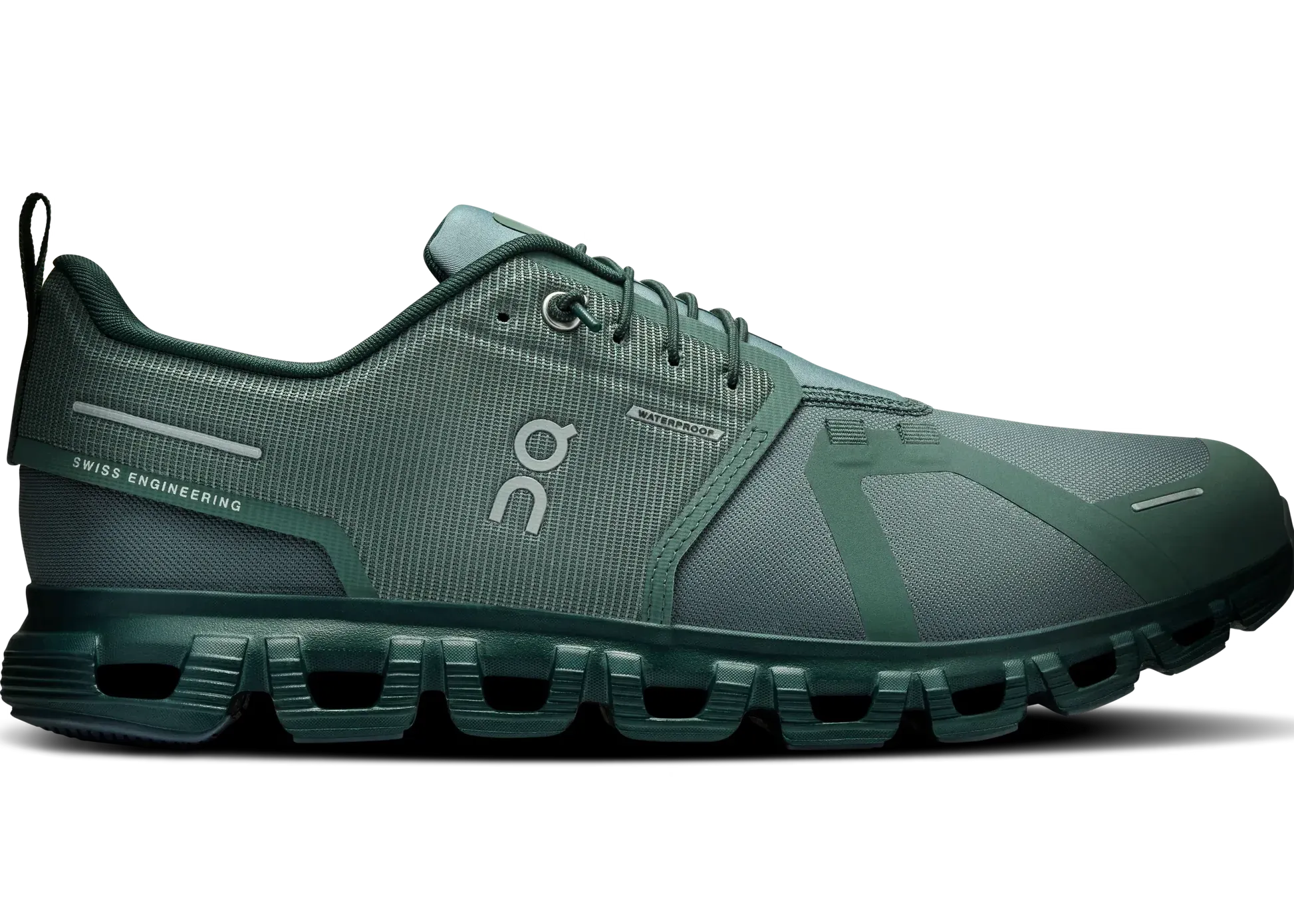 On Cloud 6 Waterproof "زيتي / أخضر داكن"