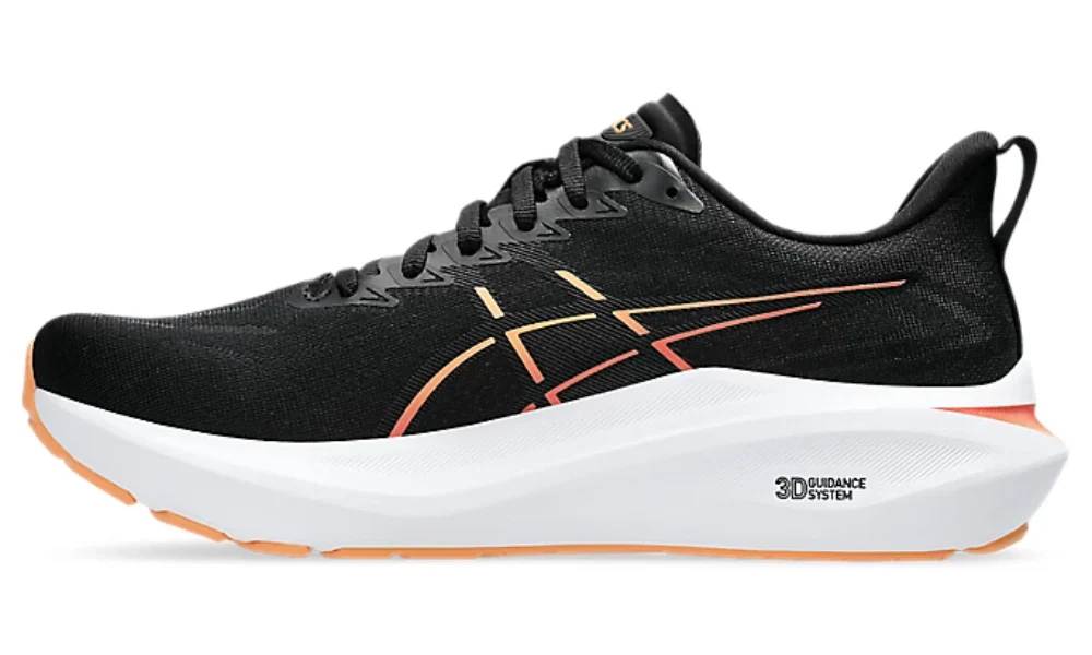 Asics Gt-2000 13 Wide "أسود/برتقالي باهت"