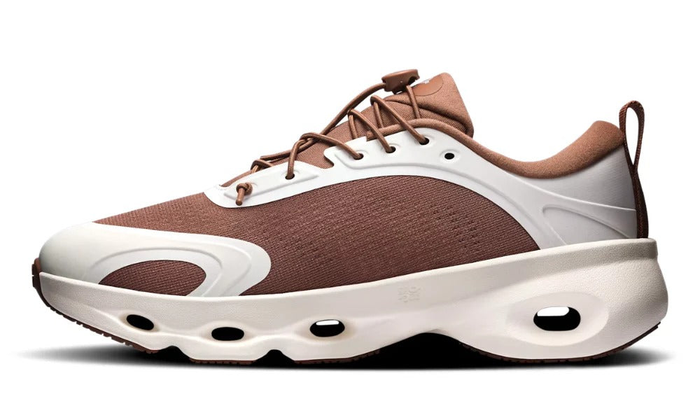 Loewe x On Running Cloudsolo "رمادي ترابي | أوف وايت