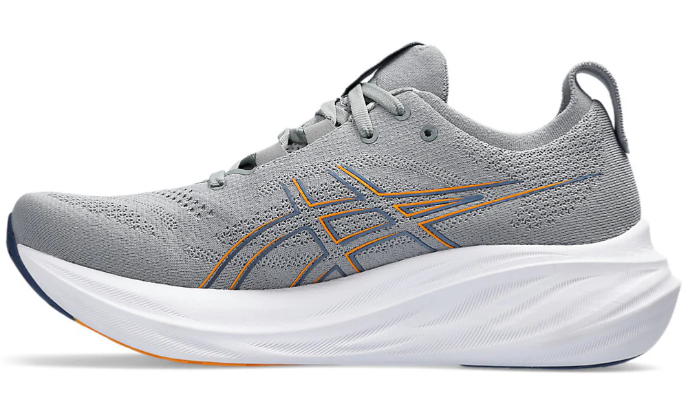 Asics Gel Nimbus 26 "لون الصخر الرمادي/الأزرق الرعدي"