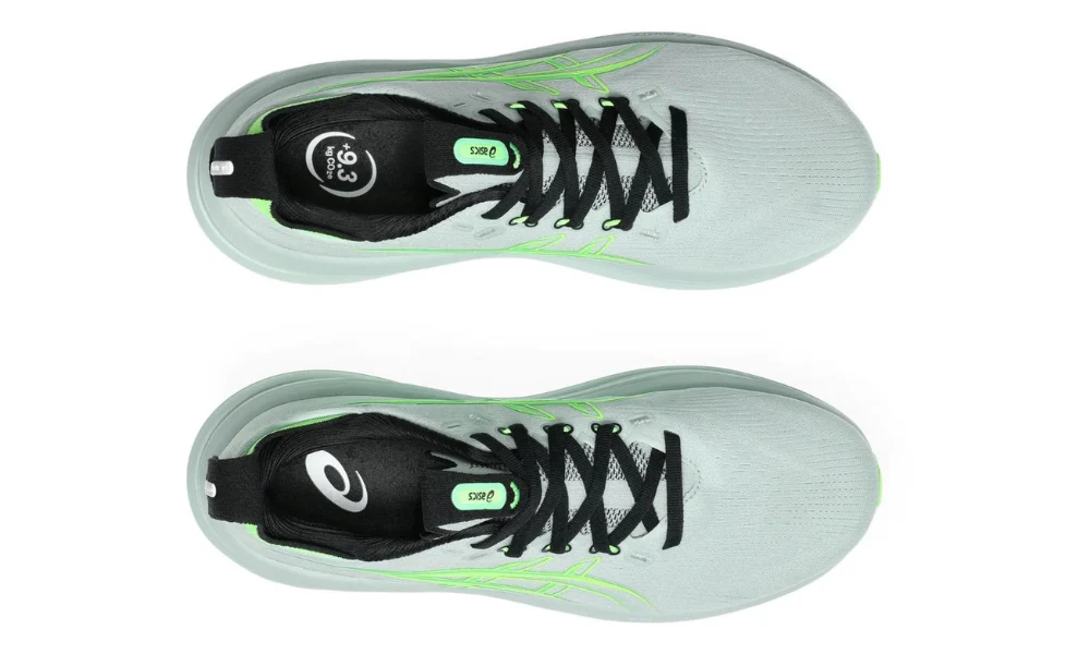 Asics Gel Nimbus 28 Extra Wide 'Cold Moss / Illuminate Green'