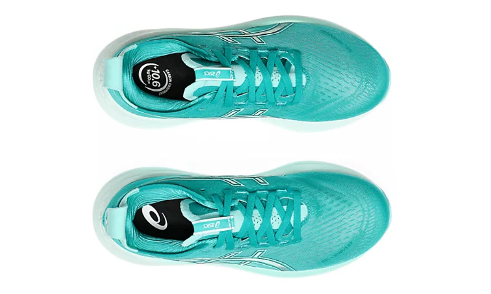Asics Gel Nimbus 27 "أزرق مائي/نعناع لامع"