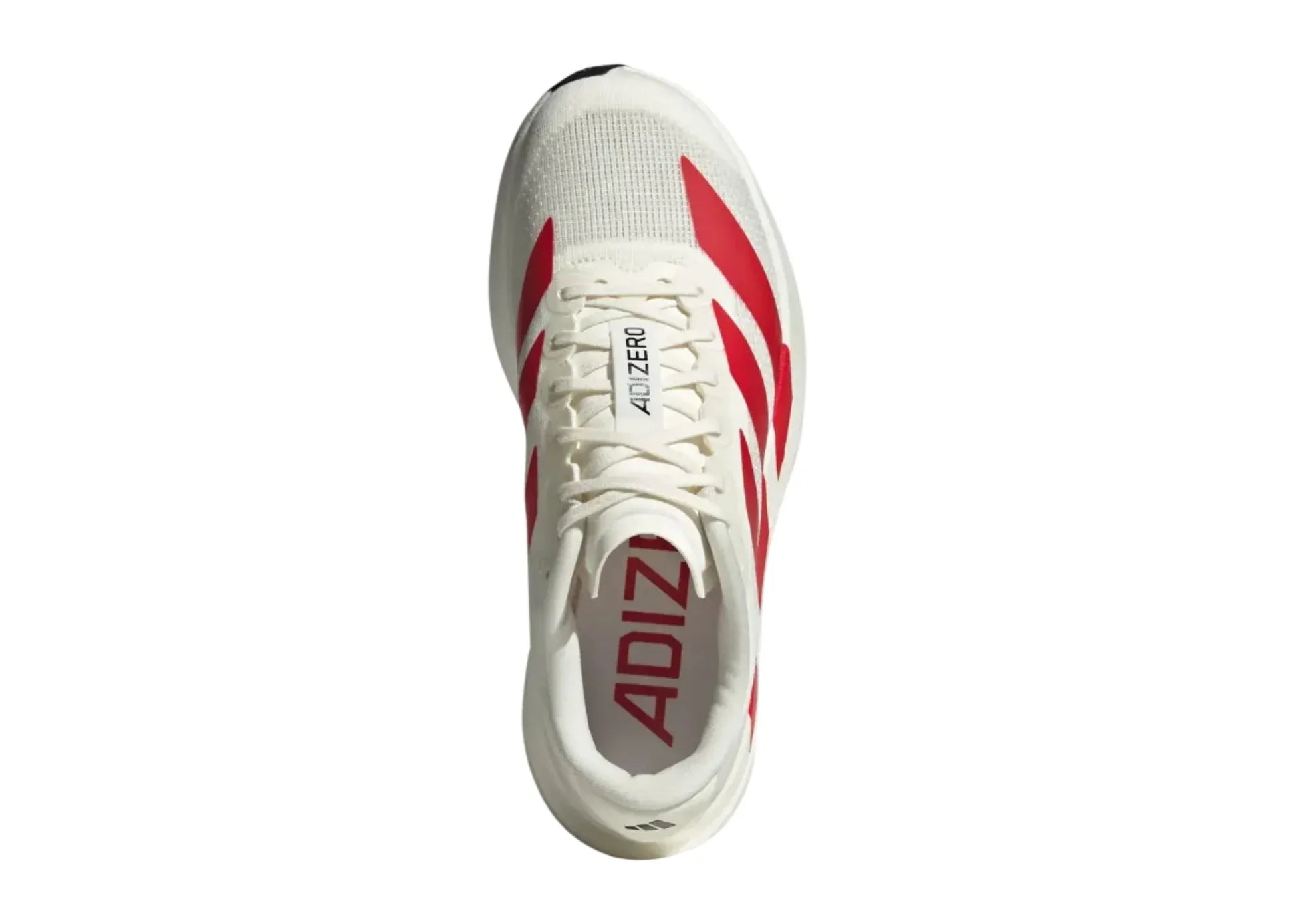 Adidas Adizero Evo SL "أبيض مائل للصفرة / قرمزي فاتح / أسود فاحم"