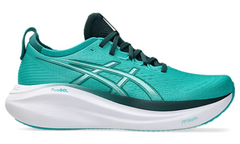 Asics Gel Nimbus 27 "موجة تيل/أخضر ساكسوني"
